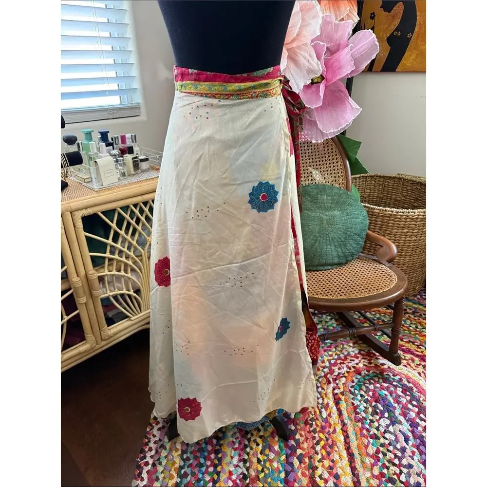 Vintage patchwork floral